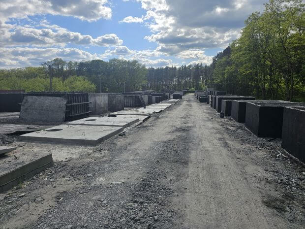 Zbiorniki betonowe różnych pojemności z atestem PZH  w Słubicach